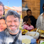 Bruna Marquezine e Shawn Mendes conhecem projeto social em Angola e participam de ações humanitárias